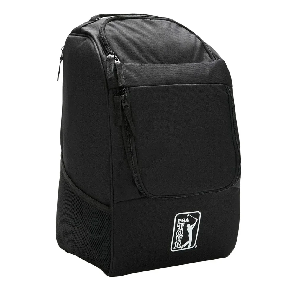 PGA TOUR Golf Disc Backpack Lightweight Sports Travel Bag Black